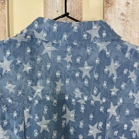 Design History Star Chambray Rainbow Kids Jacket - Picture 5 of 10